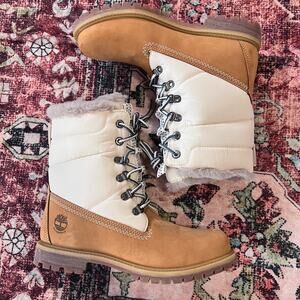 Timberland Womens inch Premium Puffer Waterproof Boot sz 8.5